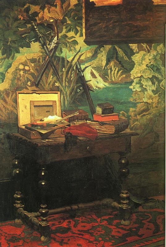 A Corner of the Studio, Claude Monet